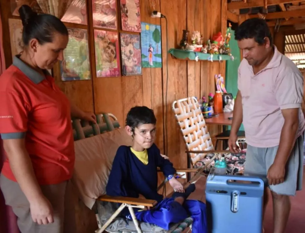 San Pedro: Walter, el primer paciente electrodependiente que tramita el beneficio