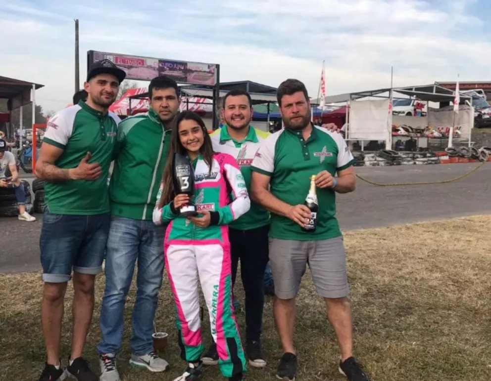 Mairu Herrera Ahuad hizo podio en la 9° fecha de la RMC Grand National en Tucumán