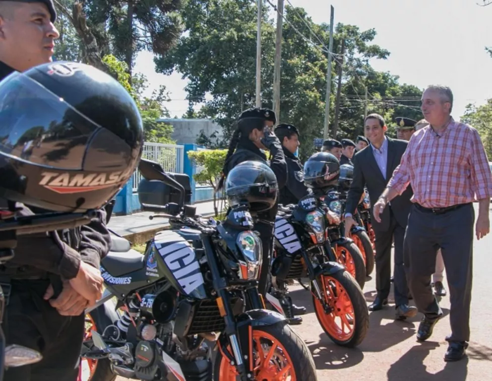 Más de 40 nuevas motos para patrullajes en Posadas, Oberá y Eldorado 