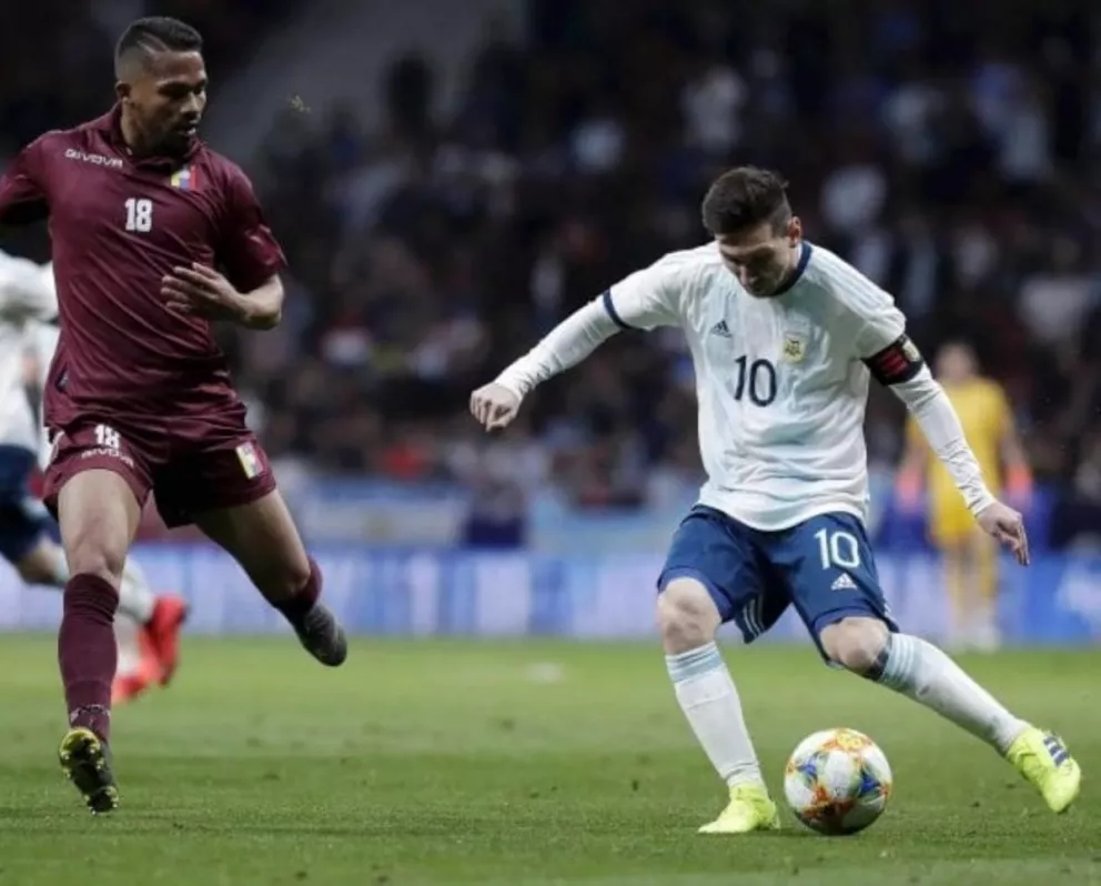 Messi y Pity Martínez serán baja para el amistoso con Marruecos