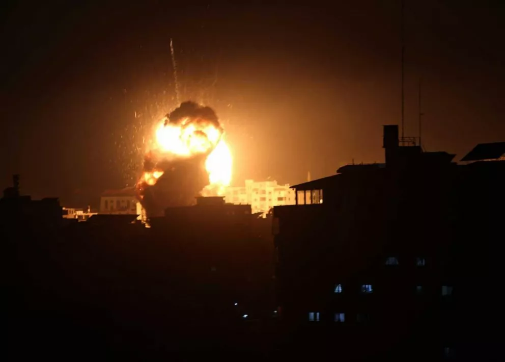 Israel atacó a Hamas en la Franja de Gaza