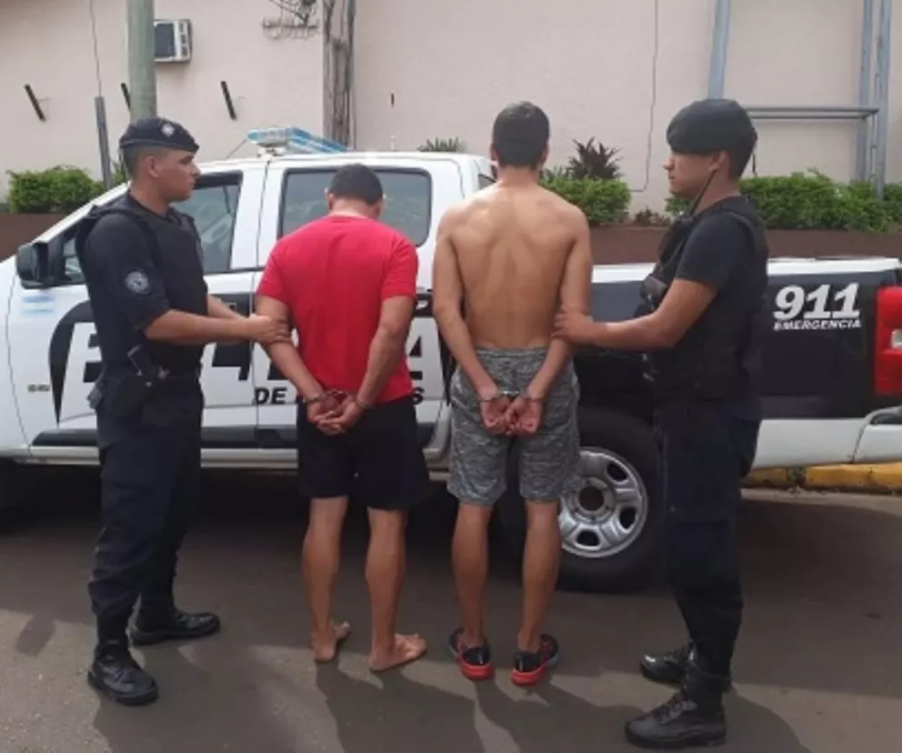Tras persecución detuvieron a dos boxeadores en Posadas