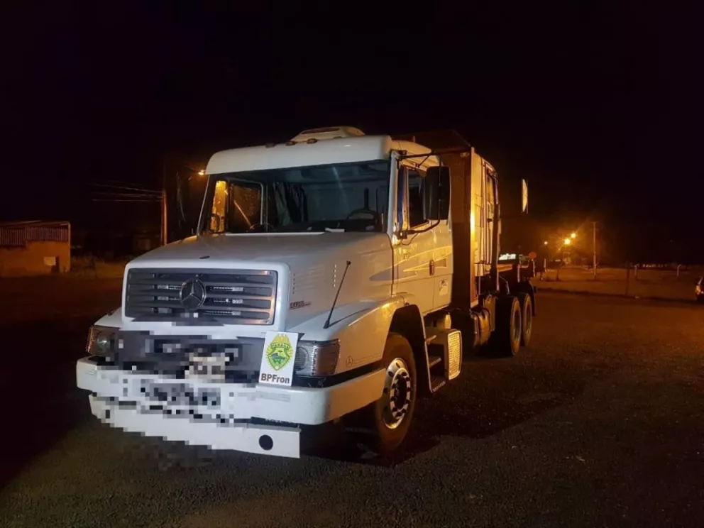 Camión robado en Montecarlo estaba secuestrado en Brasil