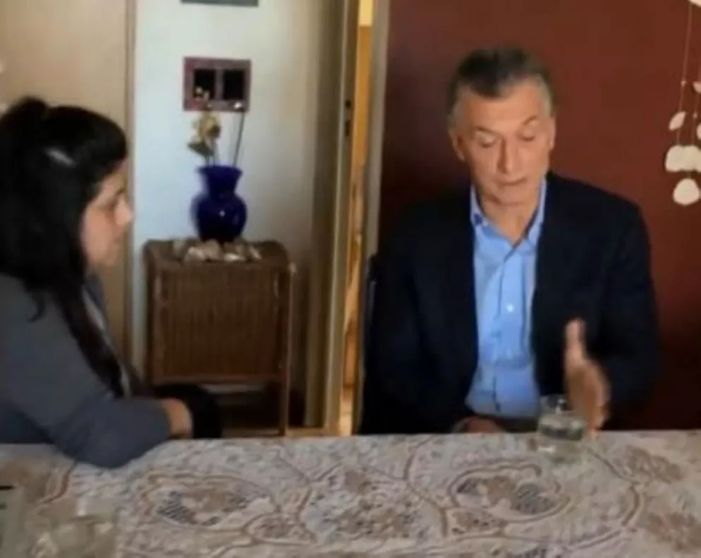 Macri visitó a vecinos de Olivos y les afirmó: “La batalla la vamos a ganar”