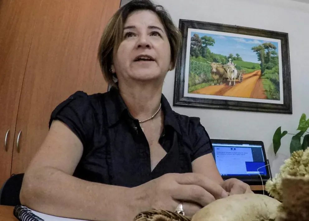 Ferreira destacó el trabajo conjunto con Educación en las aulas. F
