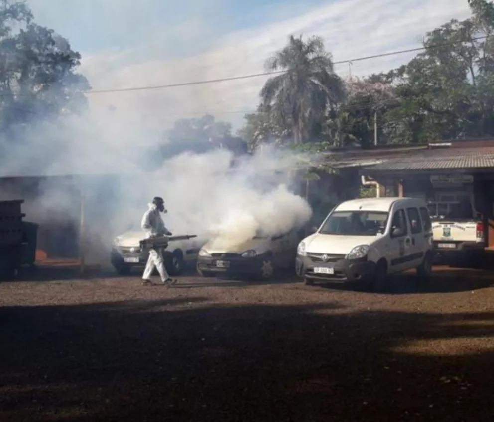 Dengue: Jornada de concientización y fumigación en los barrios de Iguazú