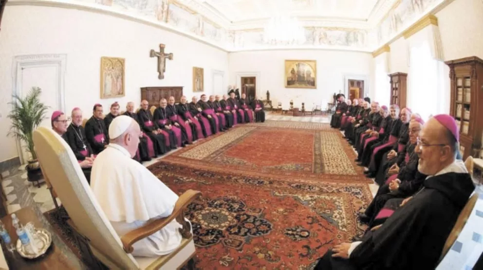 Papa y obispos hablaron de la tensión social argentina  