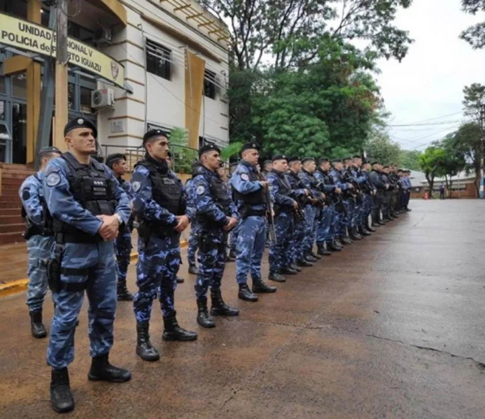 Megaoperativo con más de 50 policías en Iguazú