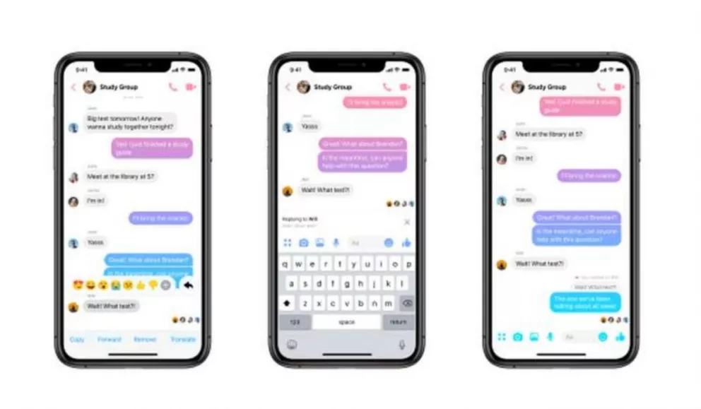 Messenger estrena función para responder directamente a los mensajes