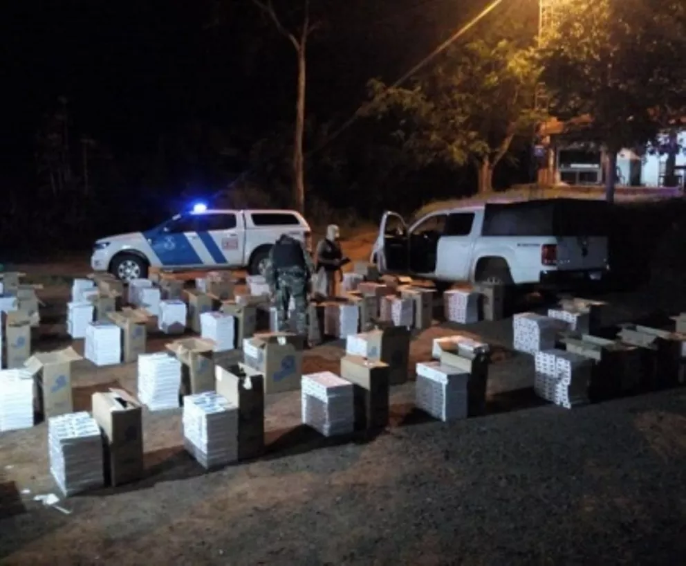 Prefectura secuestró cargamento de cigarrillos en Puerto Maní 