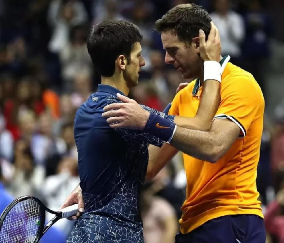 Del Potro enfrenta a Djokovic en cuartos de final del Masters de Roma
