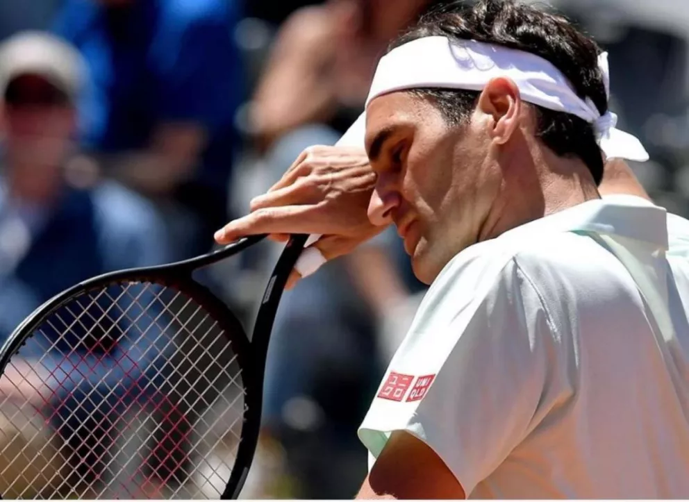 Federer se retiró del Masters 1000 de Roma por una lesión y no habrá duelo con Nadal