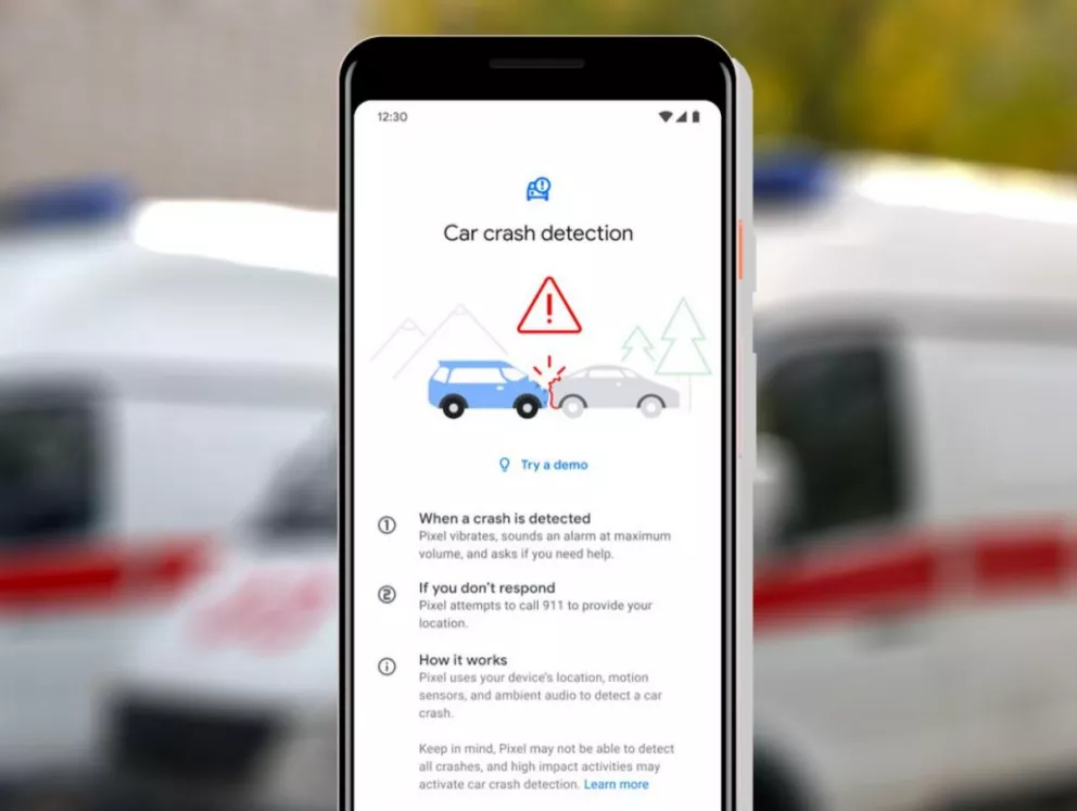 Google prepara una aplicación para detectar accidentes automovilísticos
