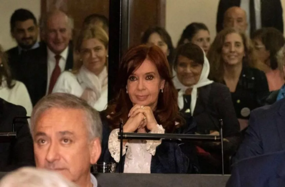 Cristina Kirchner, en el banquillo de los acusados: comenzó el juicio oral