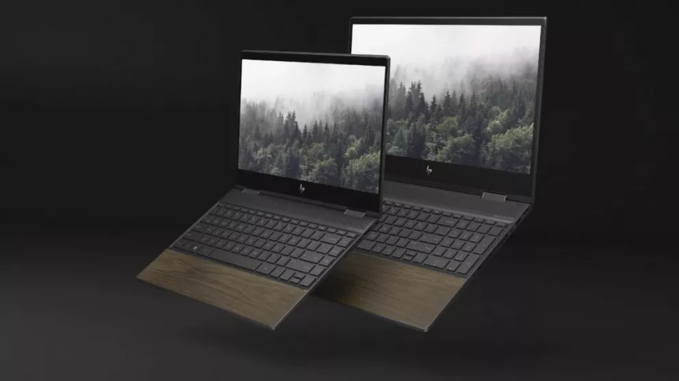HP lanza las primeras notebooks con madera