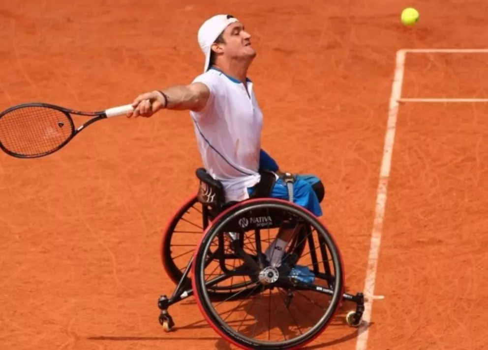 Gustavo Fernández, finalista en Roland Garros en singles y dobles