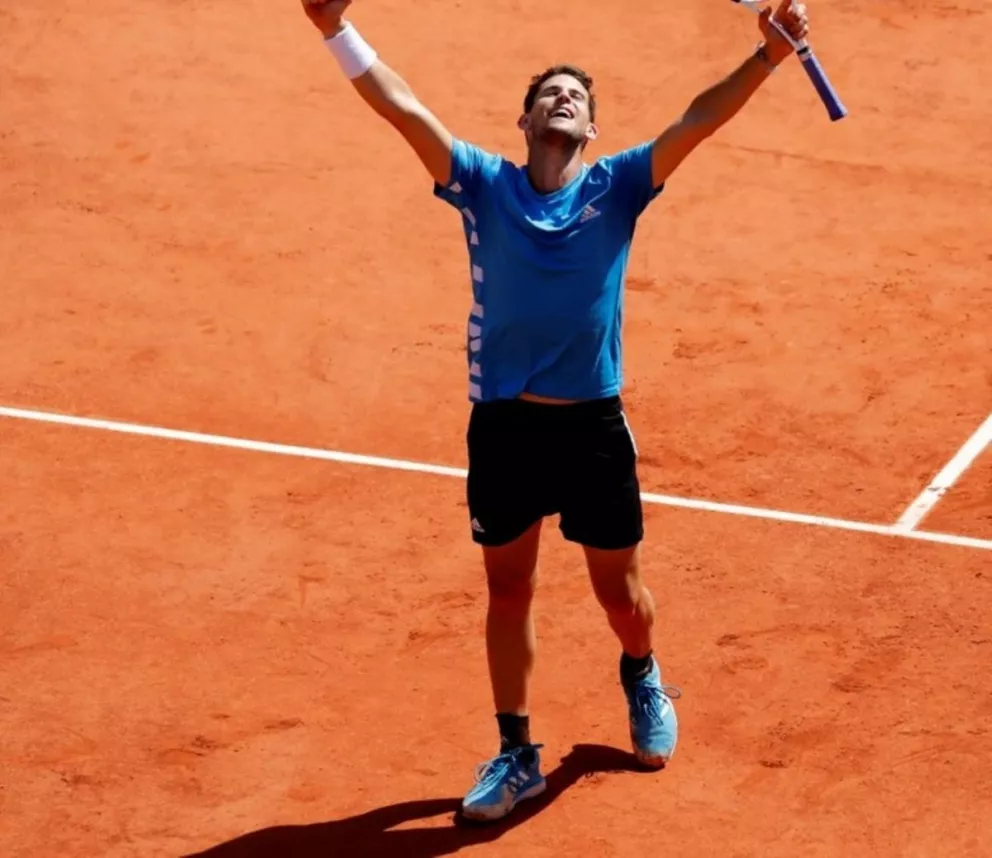 Roland Garros: Thiem dio el golpe ante Djokovic y jugará la final con Nadal