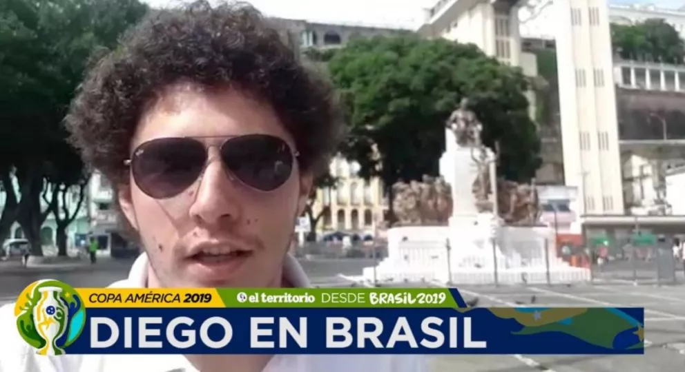 Copa América: Diego nos muestra más de la ciudad de Salvador de Bahía