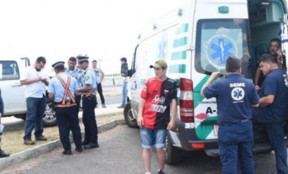 Murió un hincha de Colón en Paraguay Murió un hincha de Colón en Paraguay