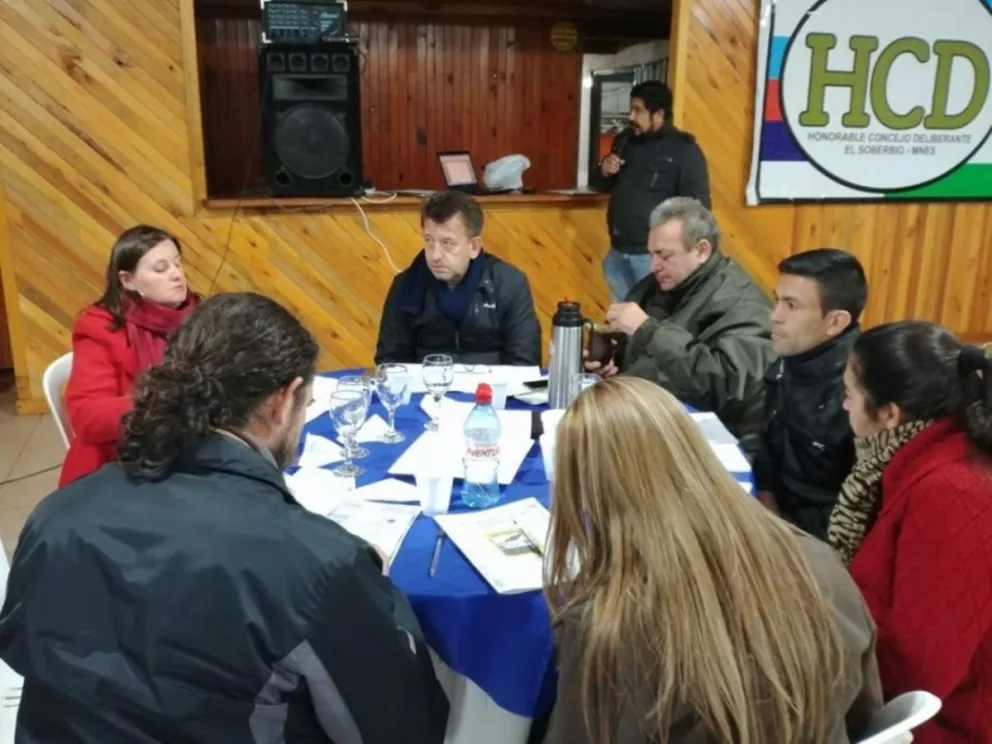 Se realizó en El Soberbio una nueva reunión del Foro de Concejales Zona Centro y Alto Uruguay