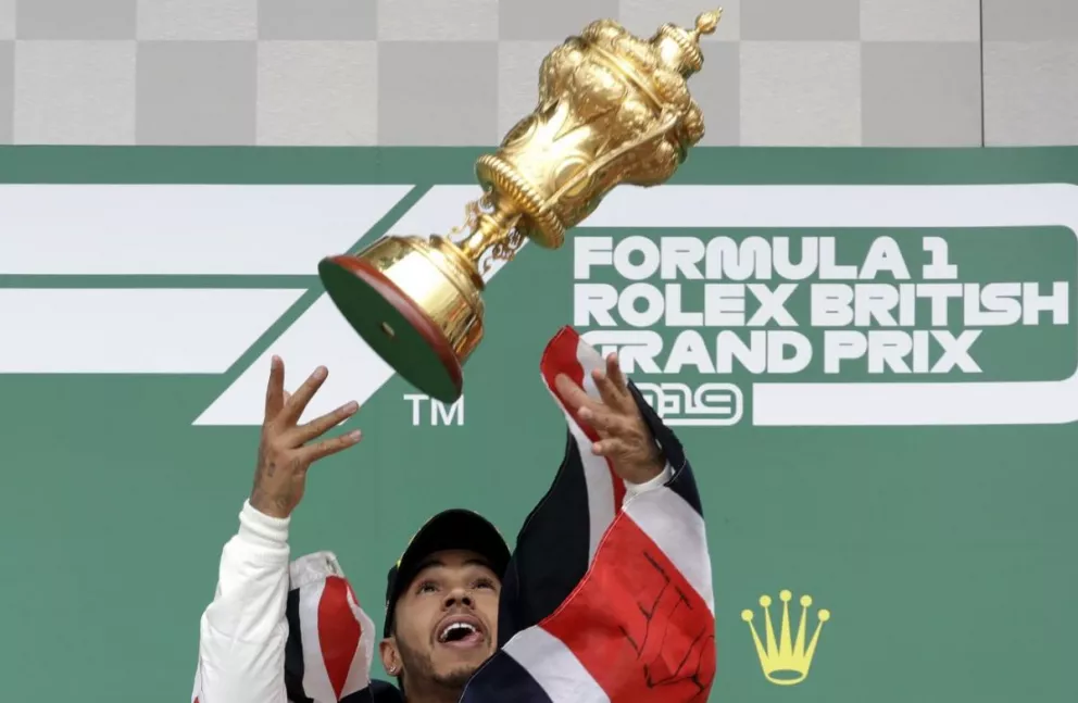 Lewis Hamilton ganó el GP de Gran Bretaña y estira su ventaja en la Fórmula 1