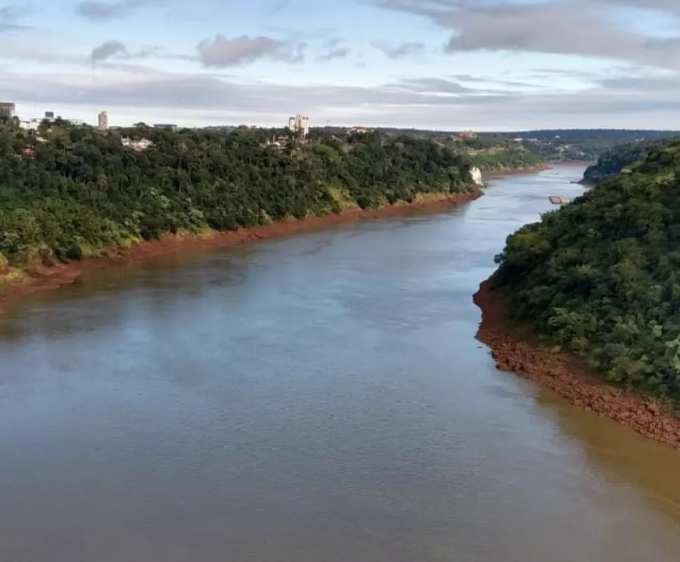 Iguazú: cesó el alerta de IMAS con el aumento del caudal del río