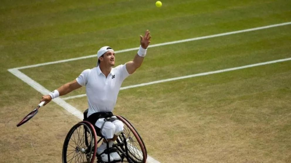 Gustavo Fernández avanzó  a las semifinales de Wimbledon