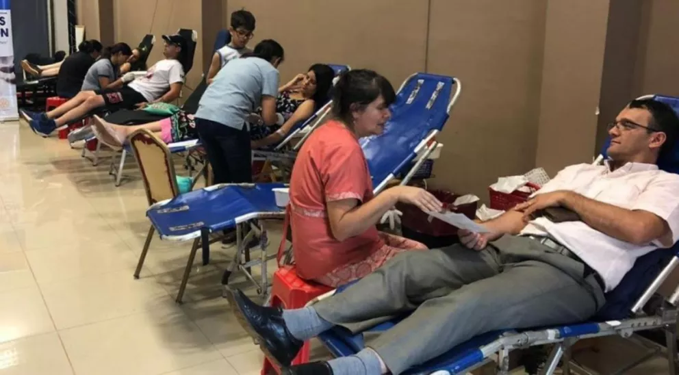 Aumentó 100 por ciento la cantidad de donantes de sangre en Iguazú