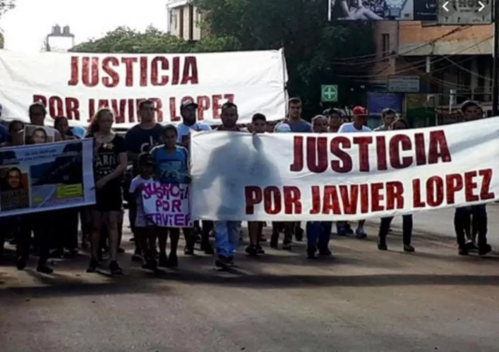 Nueva marcha en Eldorado para pedir Justicia por Javier López