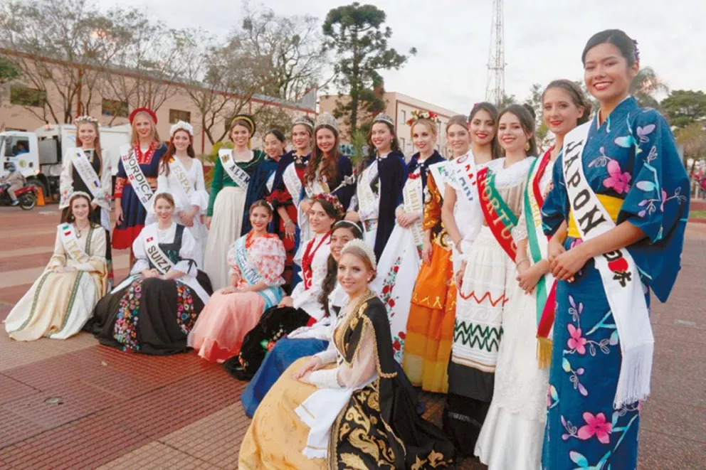 Oberá ya vive a pleno la Fiesta Nacional de los Inmigrantes 