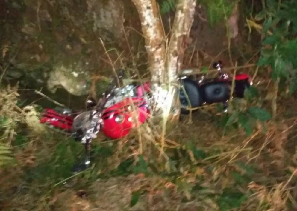 Motociclista falleció tras despistar sobre ruta provincial II en El Soberbio
