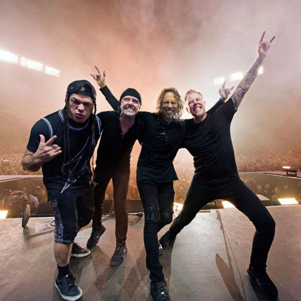 Para alegría de sus fans Metallica regresa al país