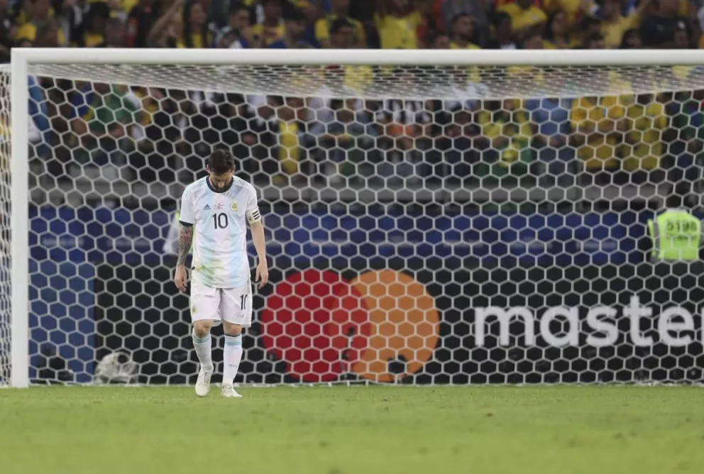 Argentina perdió 2-0 con Brasil y se quedó sin final en la Copa América