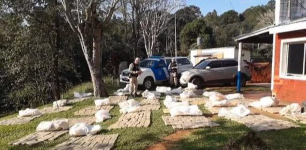 Secuestran cargamento de casi 700 kilos de marihuana en Puerto Iguazú