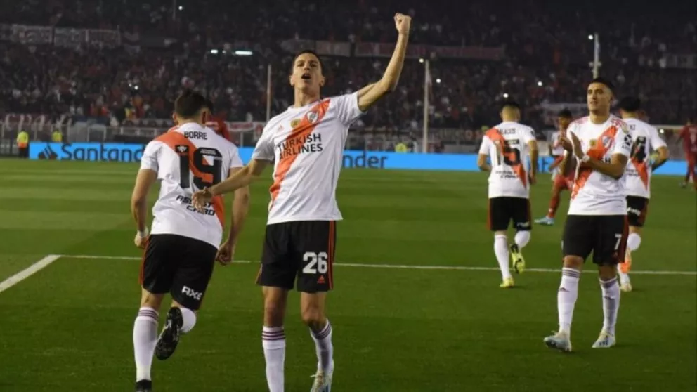 River le ganó con comodidad 2-0 a Cerro Porteño por la ida de los cuartos de final de la Copa Libertadores