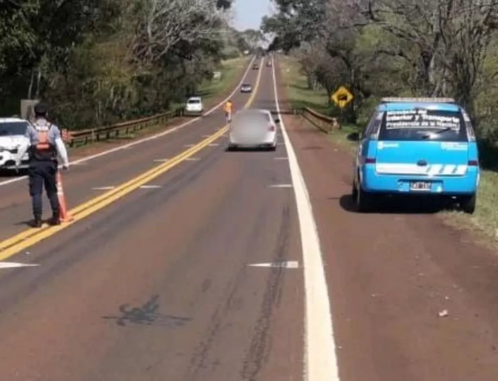 Puerto Iguazú: identificaron al conductor fallecido en vuelco sobre ruta 12
