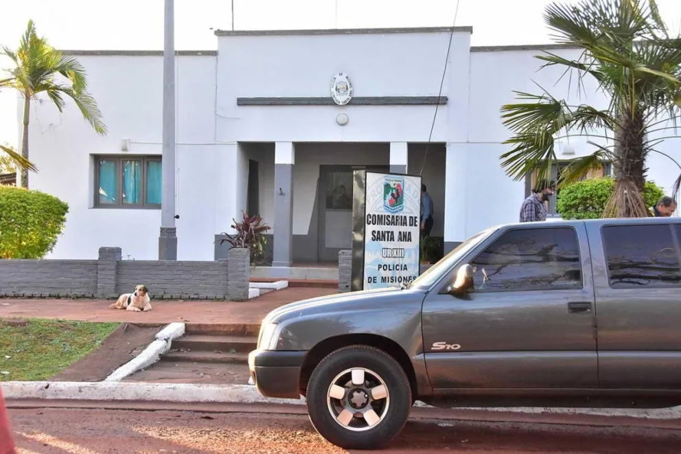 La comisaría de Santa Ana fue intervenida el sábado tras las detenciones.