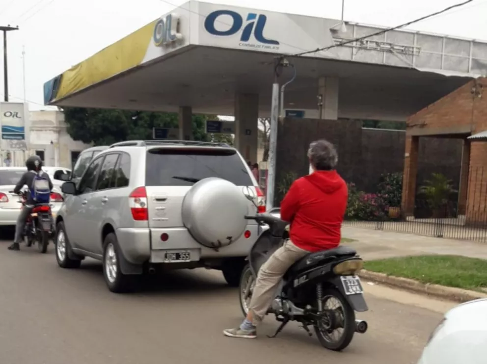 En Ituzaingó se sufre la falta de combustibles
