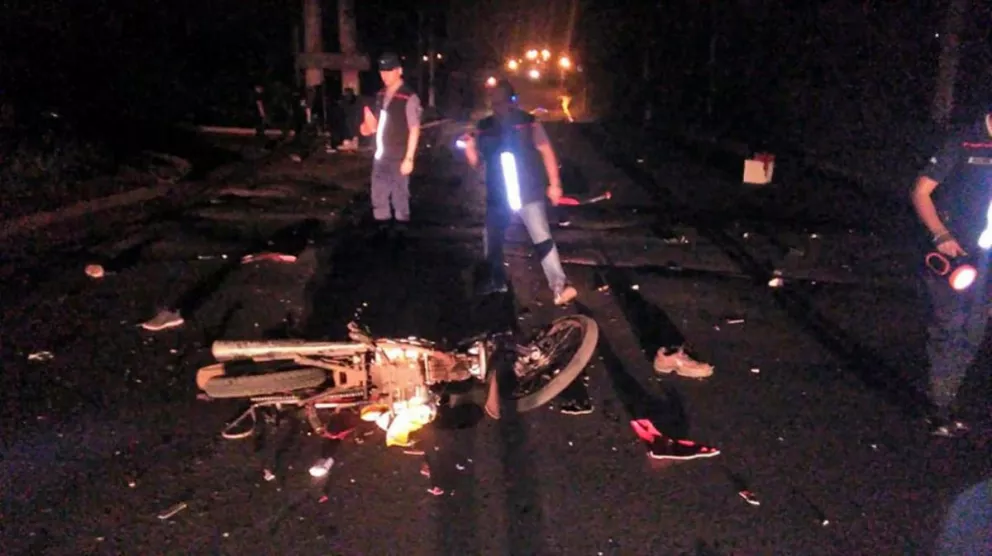 Dos muertos en brutal choque de motos activó pedido de seguridad vial 
