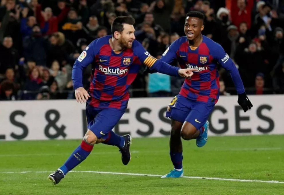 Messi le dio el triunfo al nuevo Barcelona de Setién 