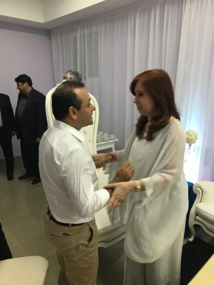 Antes de presentar Sinceramente, Cristina se reunió con Passalacqua, Closs, Lugo y Herrera Ahuad