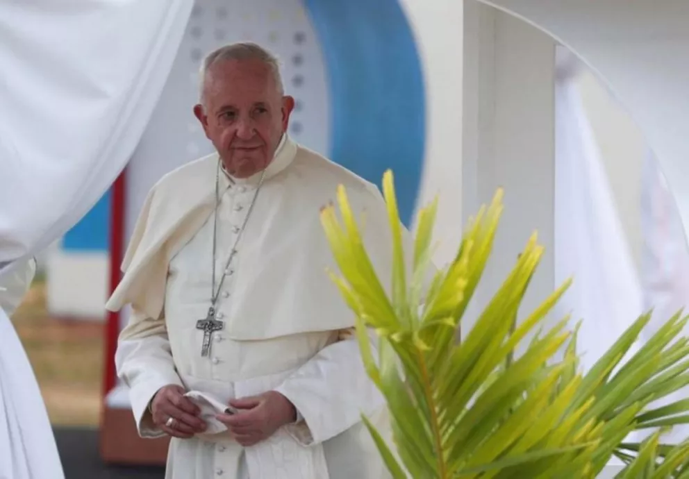 El papa Francisco se mostró preocupado por los incendios en el Amazonas