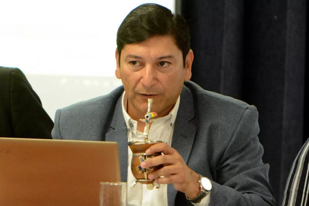 El presidente de la comisión de Hacienda, Marcelo Rodríguez.