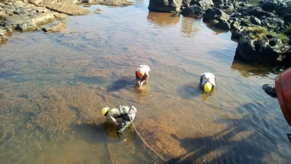 Limpiaron el río Iguazú superior y retiraron 90 kilos de monedas además de desechos