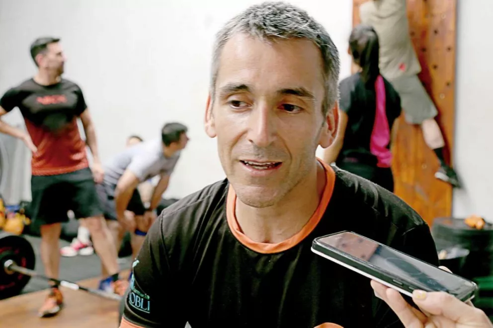 El coach Marcelo Franco batalló con la obesidad y eso lo lleva a ayudar a otros.