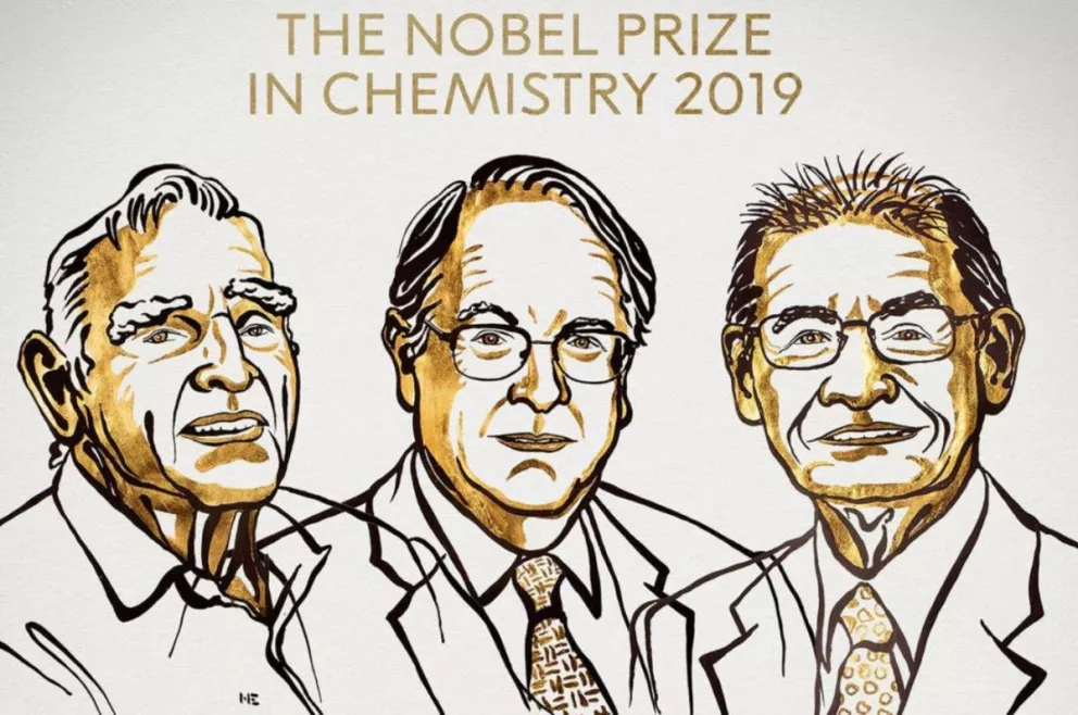 Nobel de Química para tres científicos por el desarrollo de las baterías de ion de litio