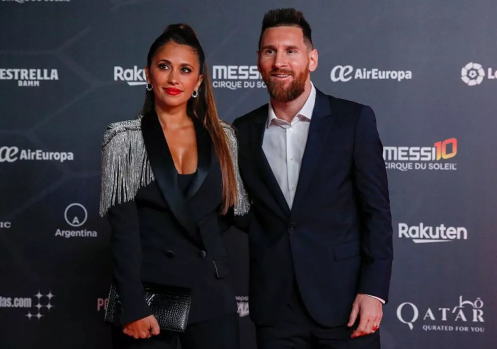 Lionel Messi en la alfombra roja del nuevo show del Cirque Du Solei
