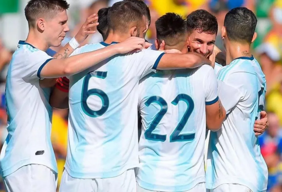 Argentina mostró su poder ofensivo, fue muy superior a Ecuador y lo goleó por 6-1