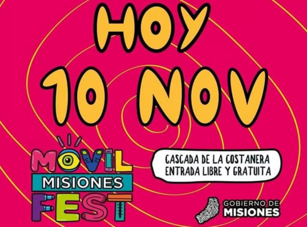 Movilfest 2019: Jimena Barón cantará hoy a las 16 en la cascada de la Costanera