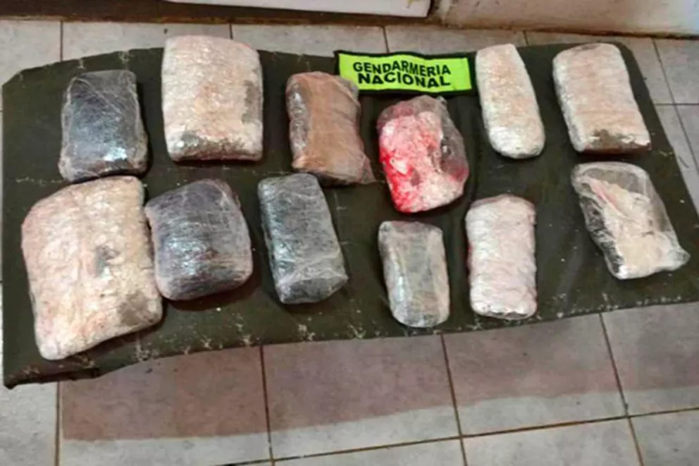 En Entre Ríos detectaron a una mujer llevando más de un kilo de cocaína.